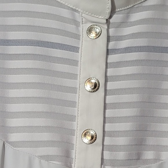 Harcour Equestrian Riding Shirt Size S in White EUC - Picture 5 of 7
